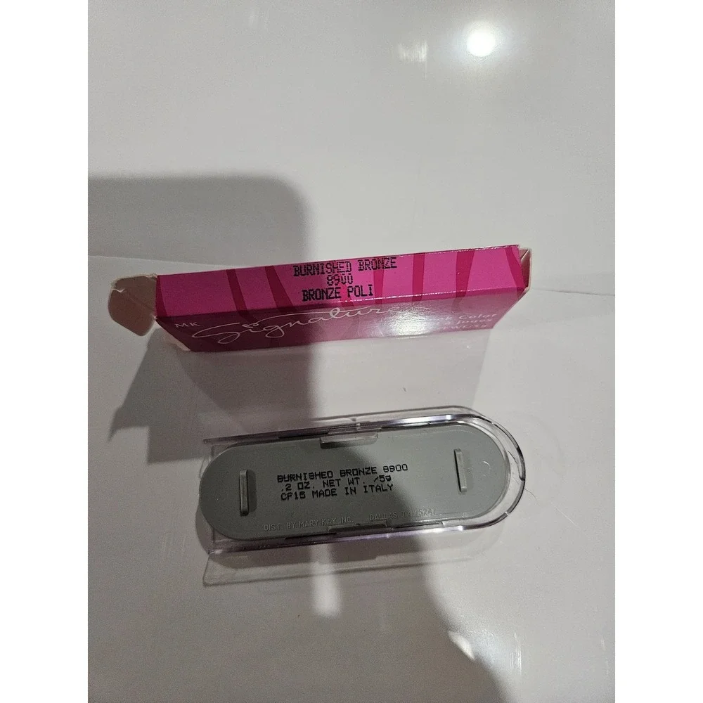 Mary Kay Signature Check Color Burnished Bronze New